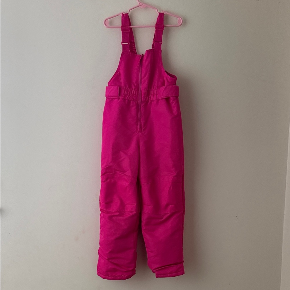 Cherokee Bright Pink Kids Overalls